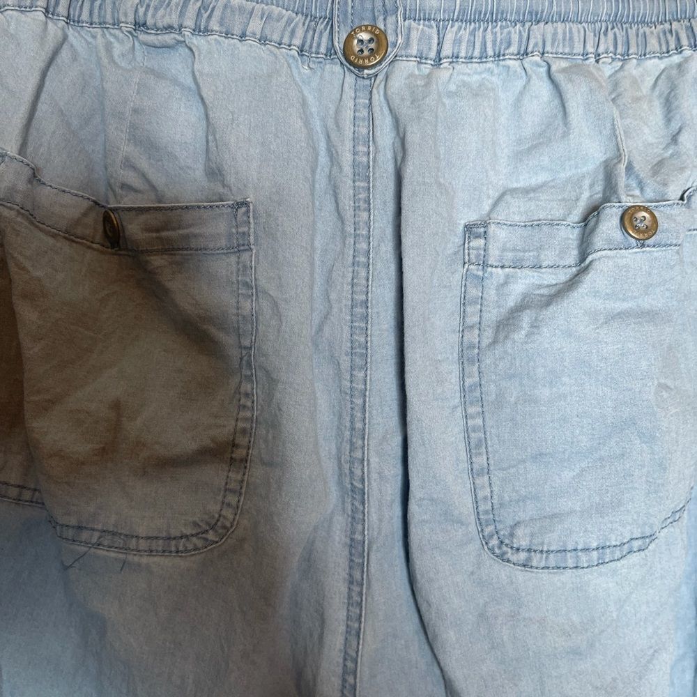 Torrid chambray light wash pants - Picture 8 of 11